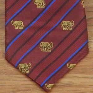 Sam Well Thailand International Neck Tie Elephants